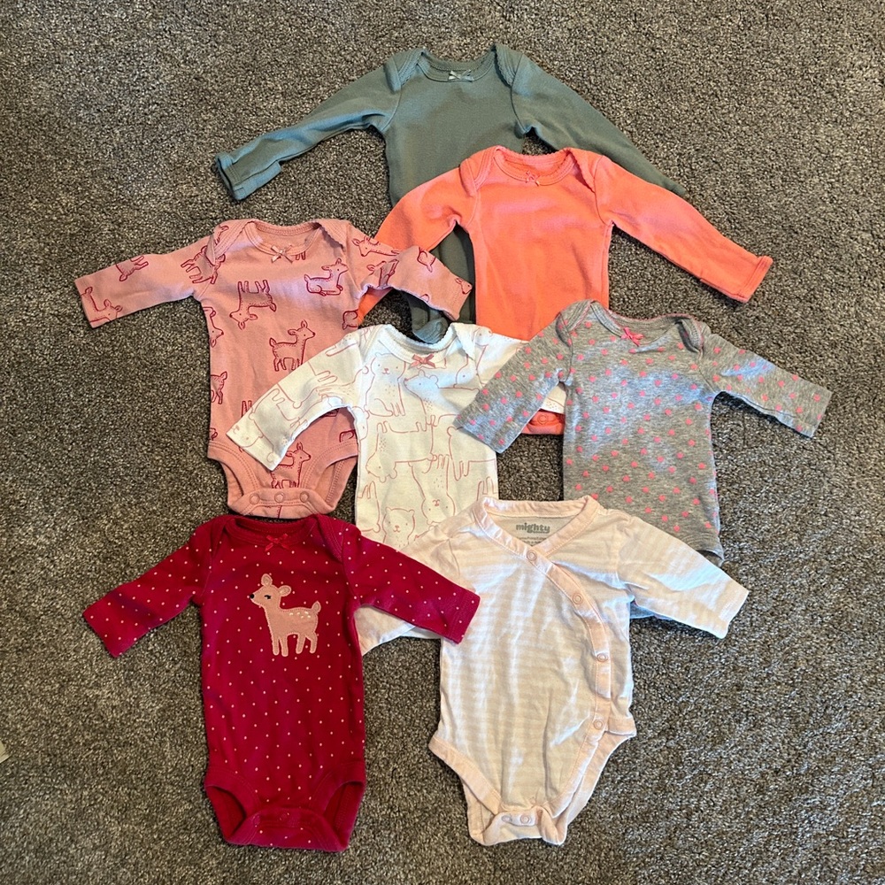 Preemie onesies